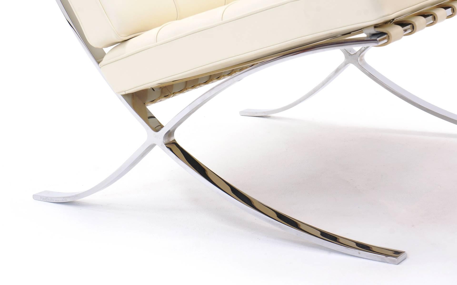 Signed Mies van der Rohe Barcelona Chair 1