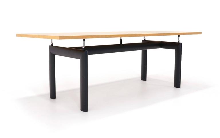 Le Corbusier For Cassina Lc6 Dining Or Conference Table At 1stdibs Beautiful Le Corbusier Lc6 Dining Table This Would Also Make A Great Desk Or Conference