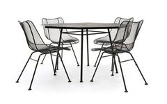 Russell Woodard Sculptura Outdoor/Patio Dining Sets Otagonal Tables Eight Chairs
