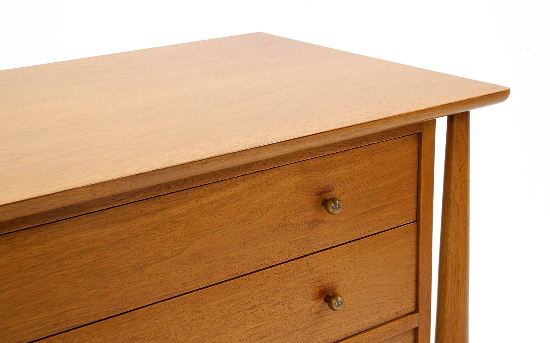 Bleached 1950s-1960s Chest of Drawers in the Style of Finn Juhl