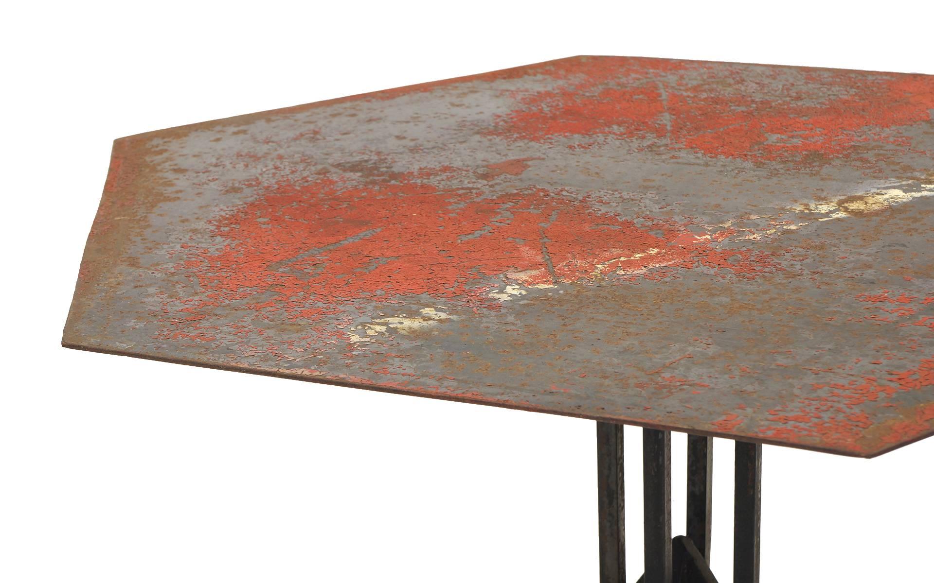 Arts and Crafts Beautifully Distressed Frank Lloyd Wright & Warren McArthur Biltmore Cafe Table