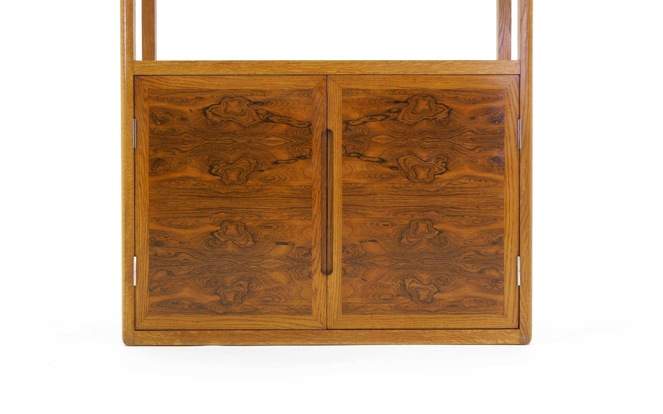 Mid-Century Modern Edward Wormley for Dunbar Rosewood Bookcase Storage Cabinet