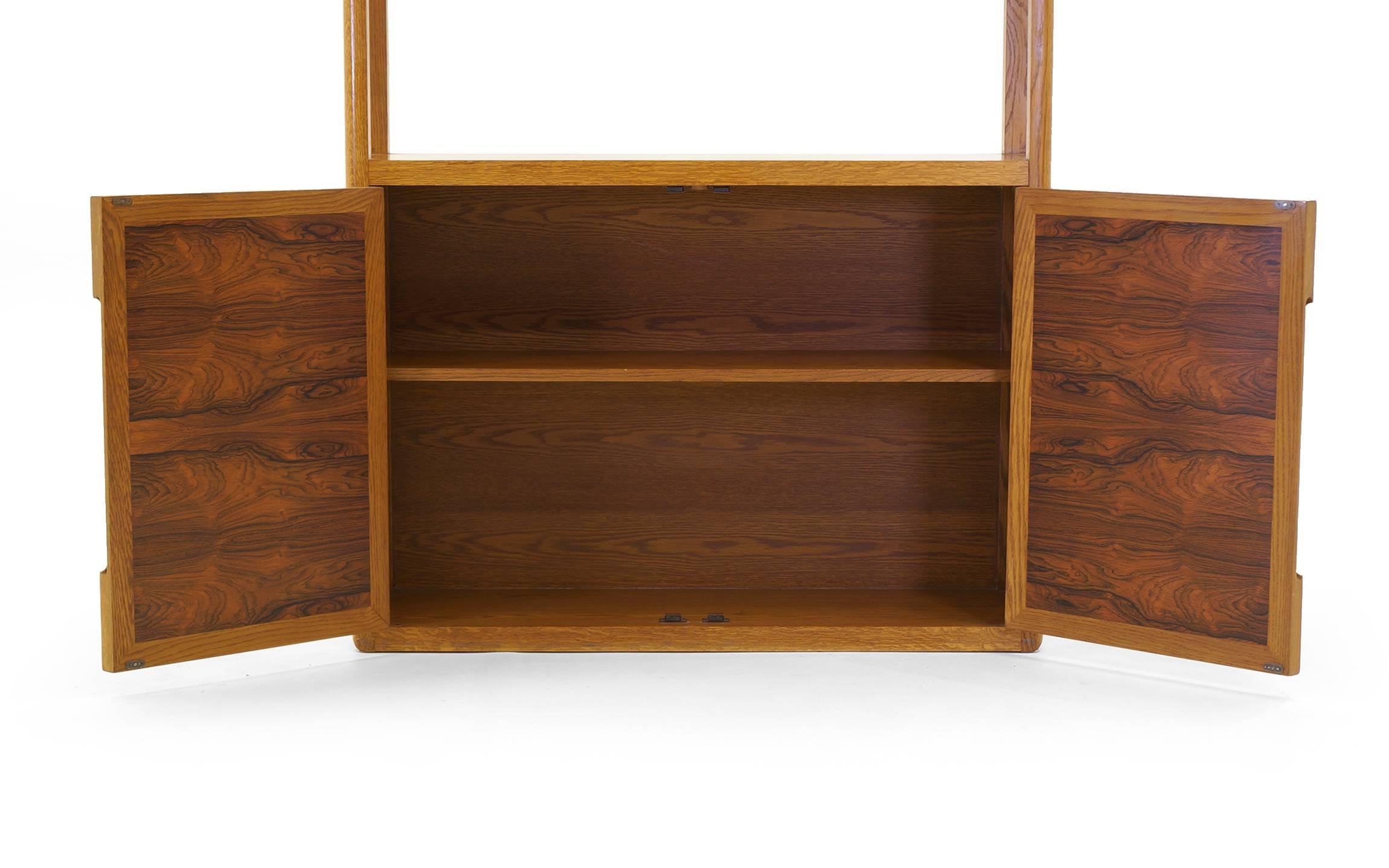 American Edward Wormley for Dunbar Rosewood Bookcase Storage Cabinet