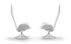 Pair of Estelle and Erwine Laverne Lily Chairs, Beautifully Restored