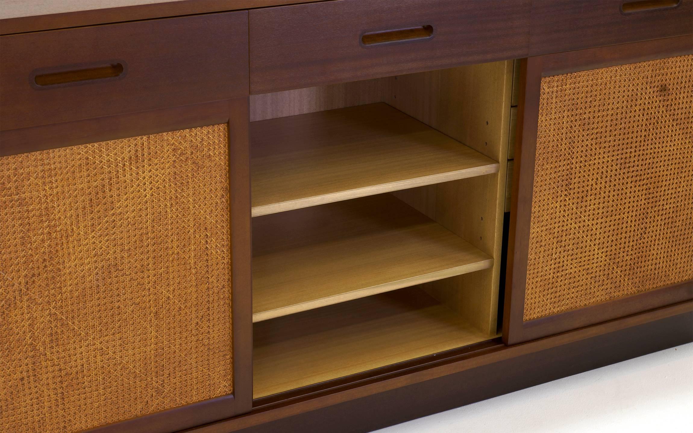 Cabinet, Buffet or Sideboard by Edward Wormley, Expertly Restored and Refinished 2