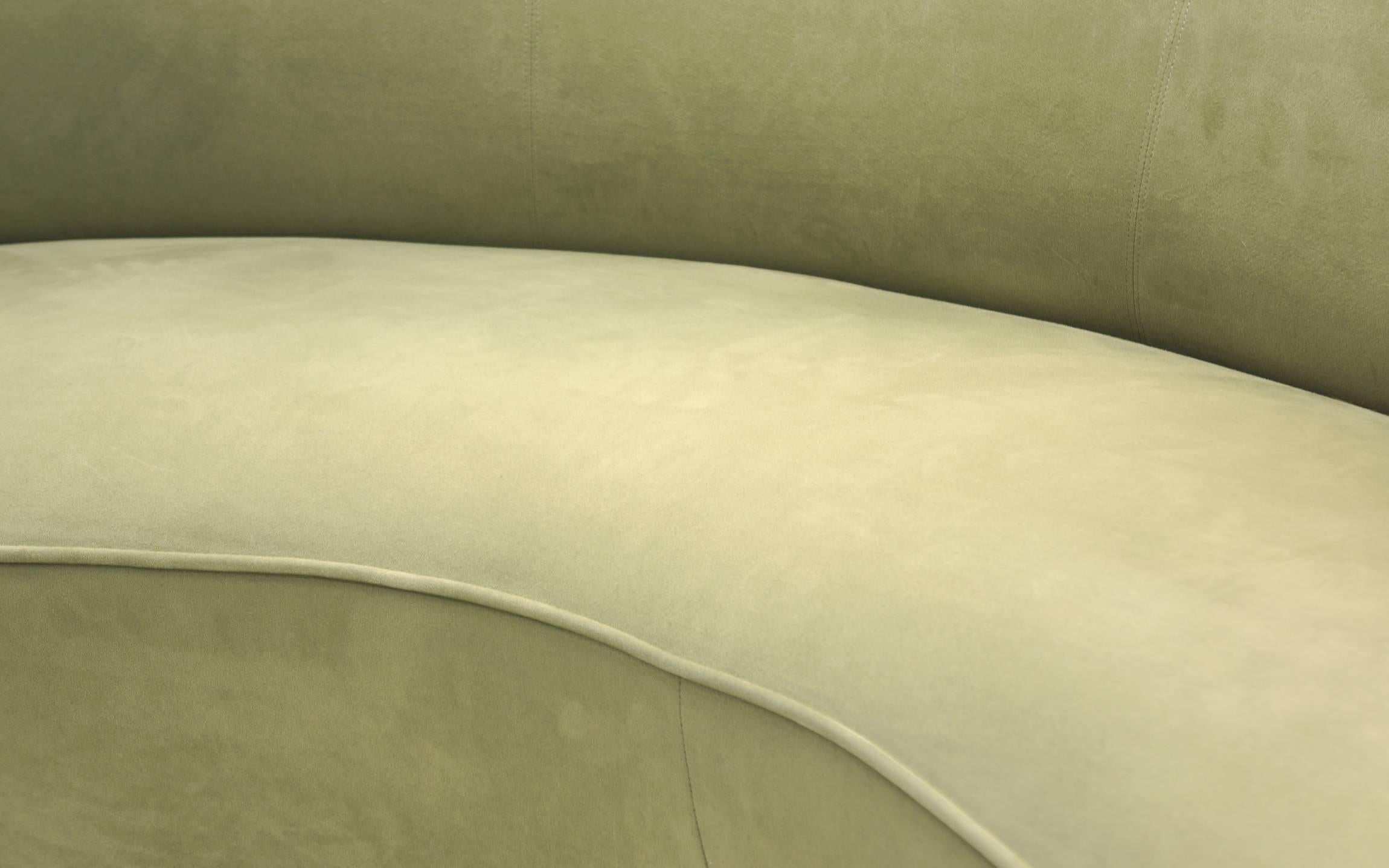 Vladimir Kagan for Directional Cloud / Serpentine Curved Sofa 3