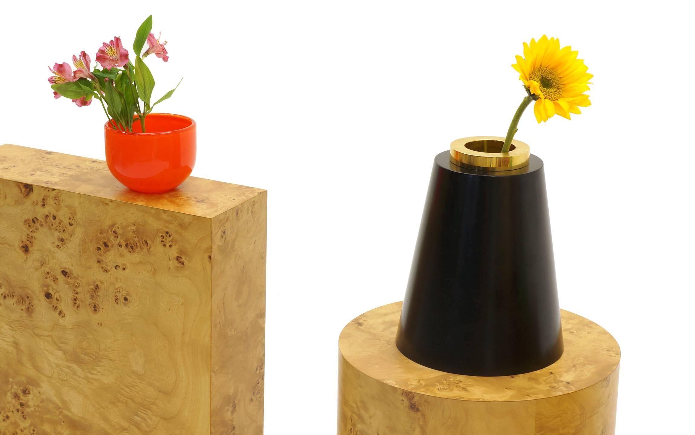 italien Vases d'Ettore Sottsass de 27 Woods pour une fleur artificielle chinoise en vente