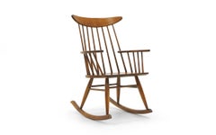 Rocking Chair, Spindle Back, Made by Conant Ball
