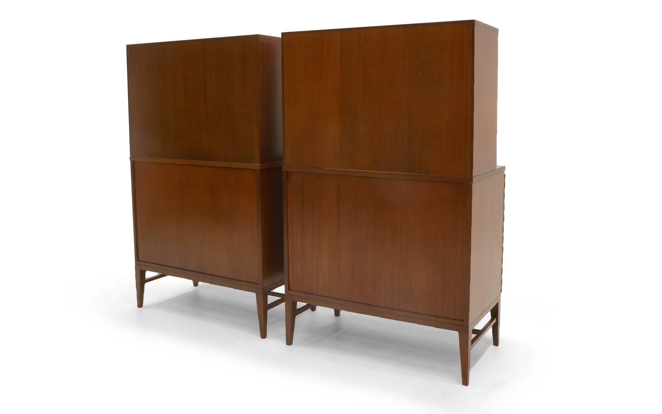 Pair of Paul McCobb Storage Cabinets for Use with or Without the Top Section 2