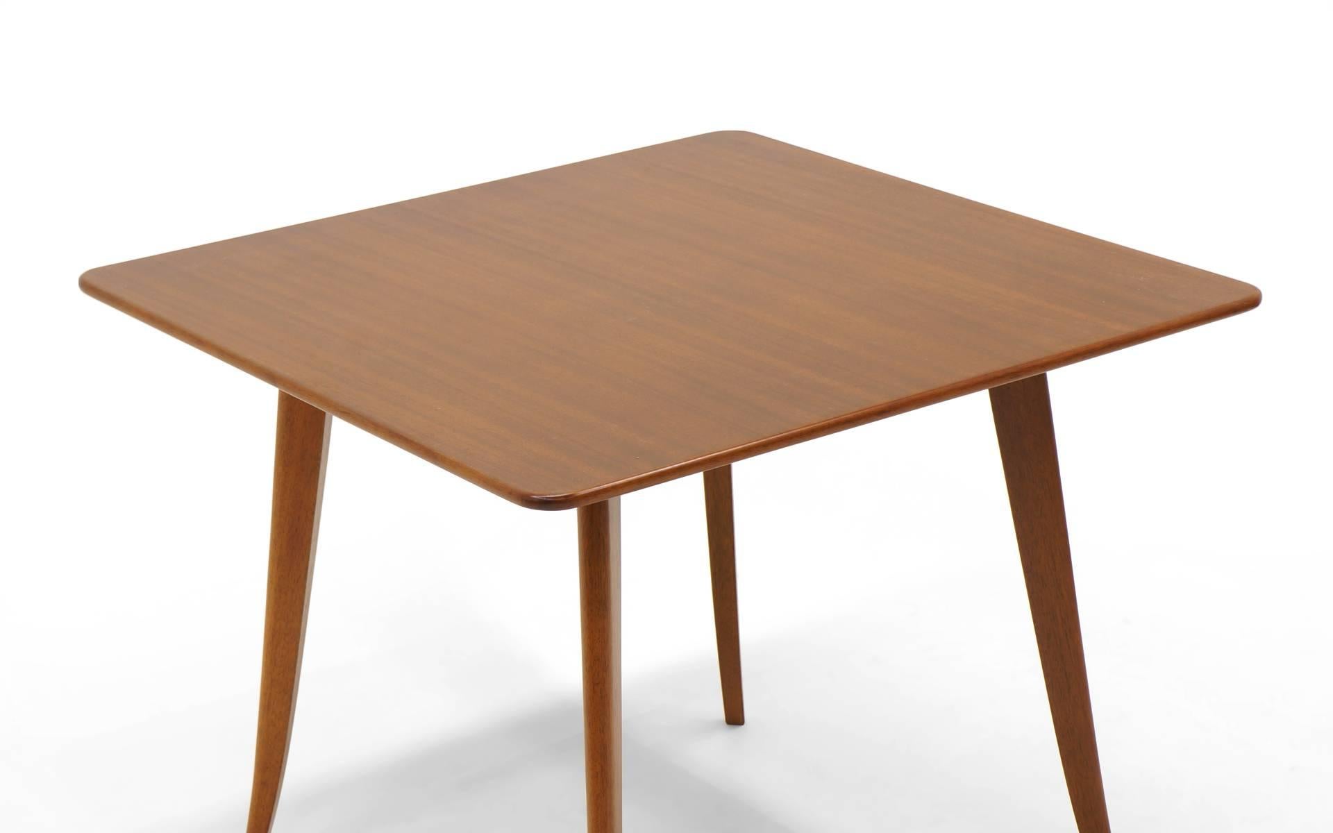Mid-Century Modern Dining / Kitchen / Card Table by Edward Wormley for Dunbar. Excellent.