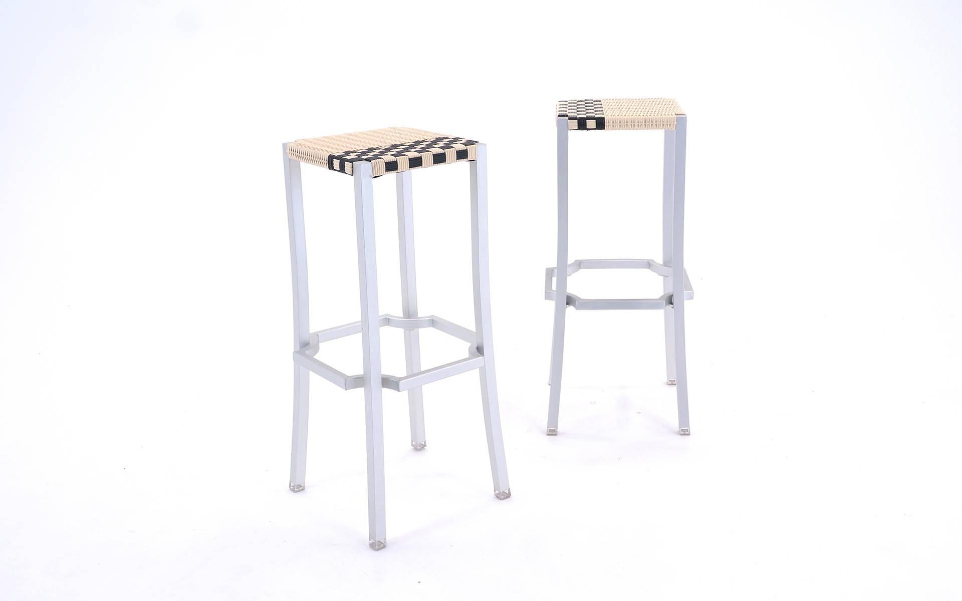 Contemporary Philippe Starck One Cafe Indoor or Outdoor Bar Stools for Driade, Italy For Sale