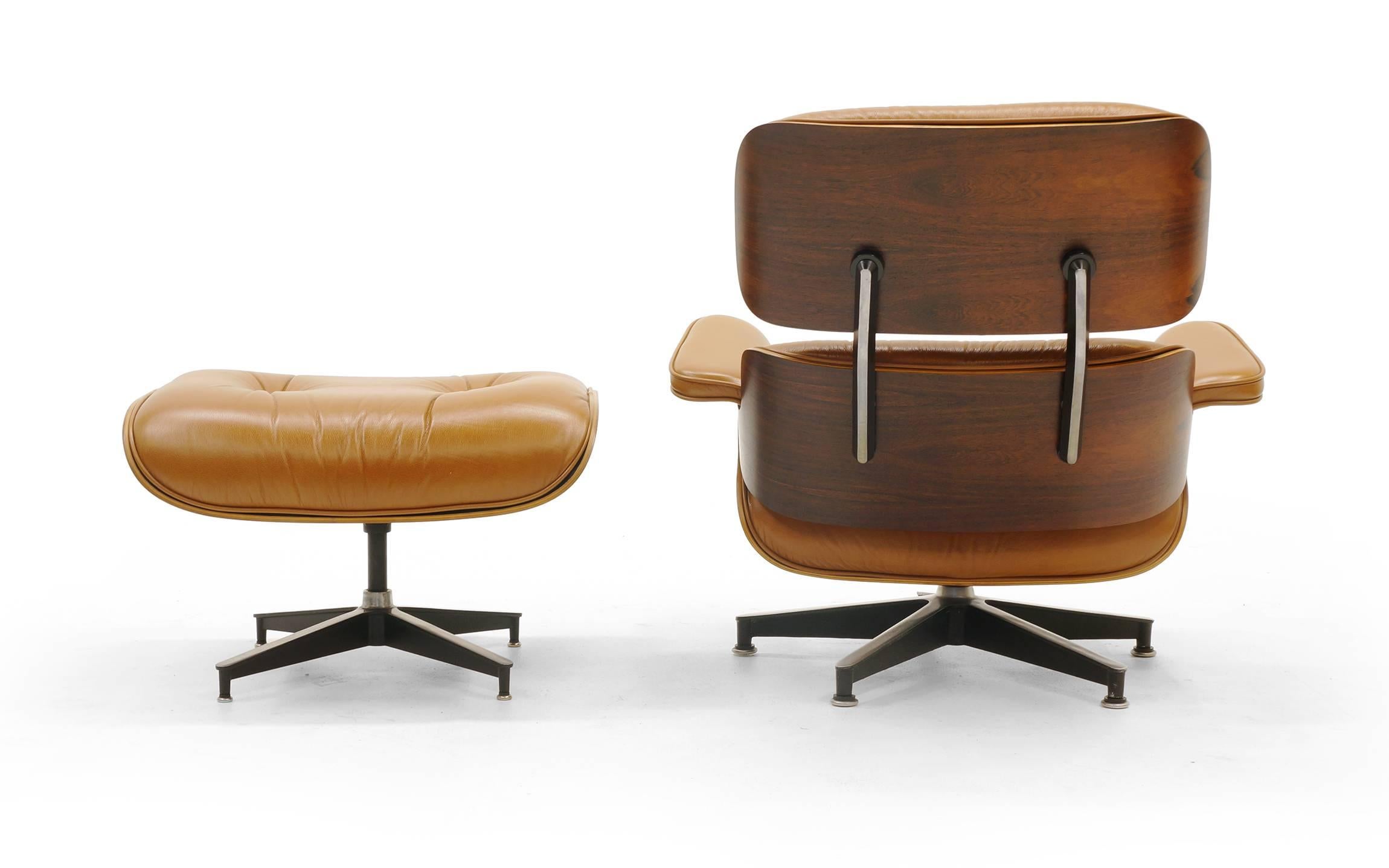 tan leather eames chair