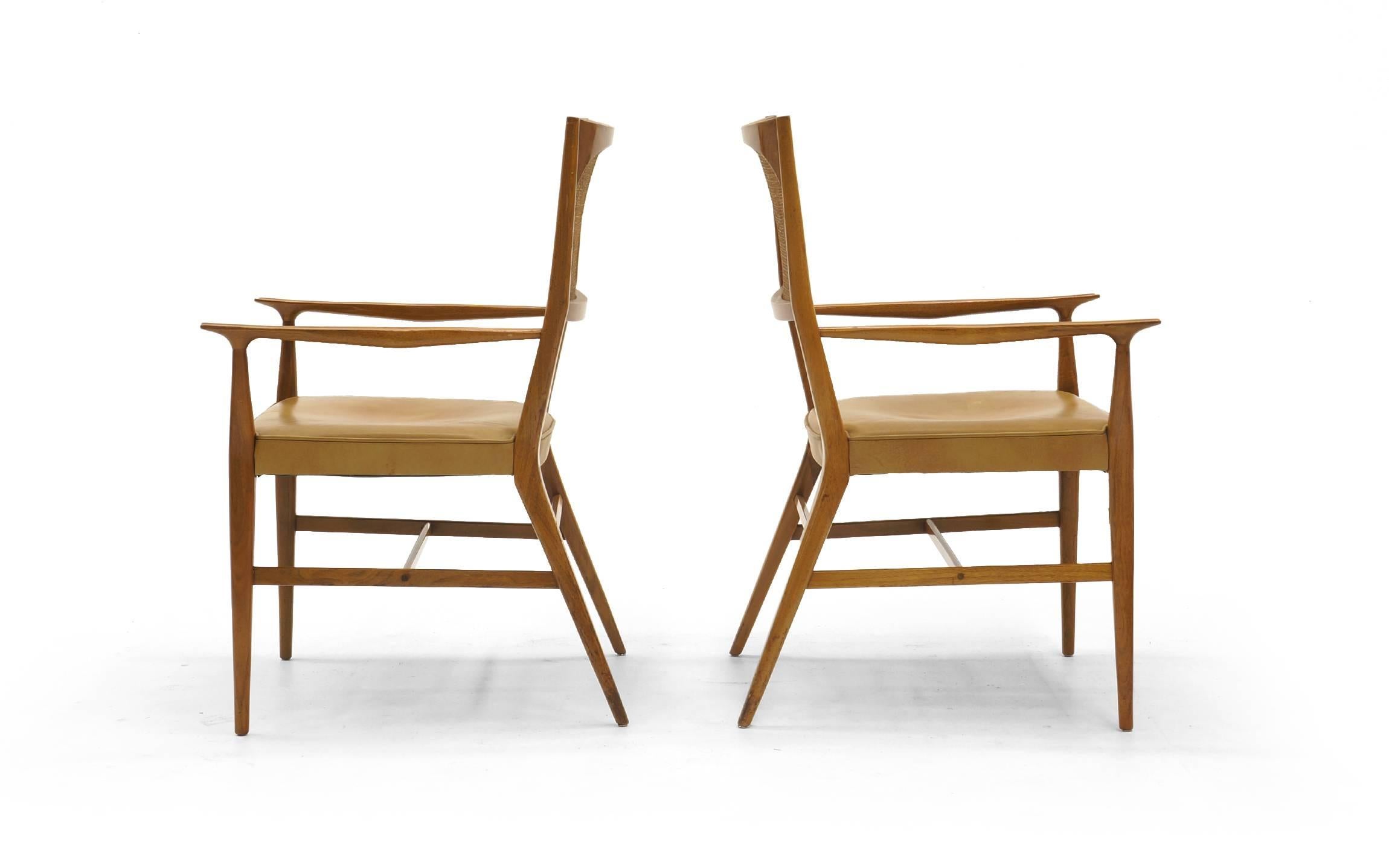 Mid-Century Modern Pair of Paul McCobb Dining chairs from The New England Collection.