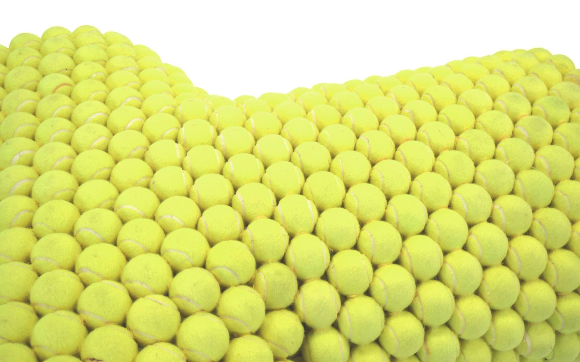 Danois Banc pour boules de tennis conçu par Tejo Remy et René Veenhuizen