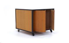 George Nelson Steel Frame Group Rolling Table / Cart