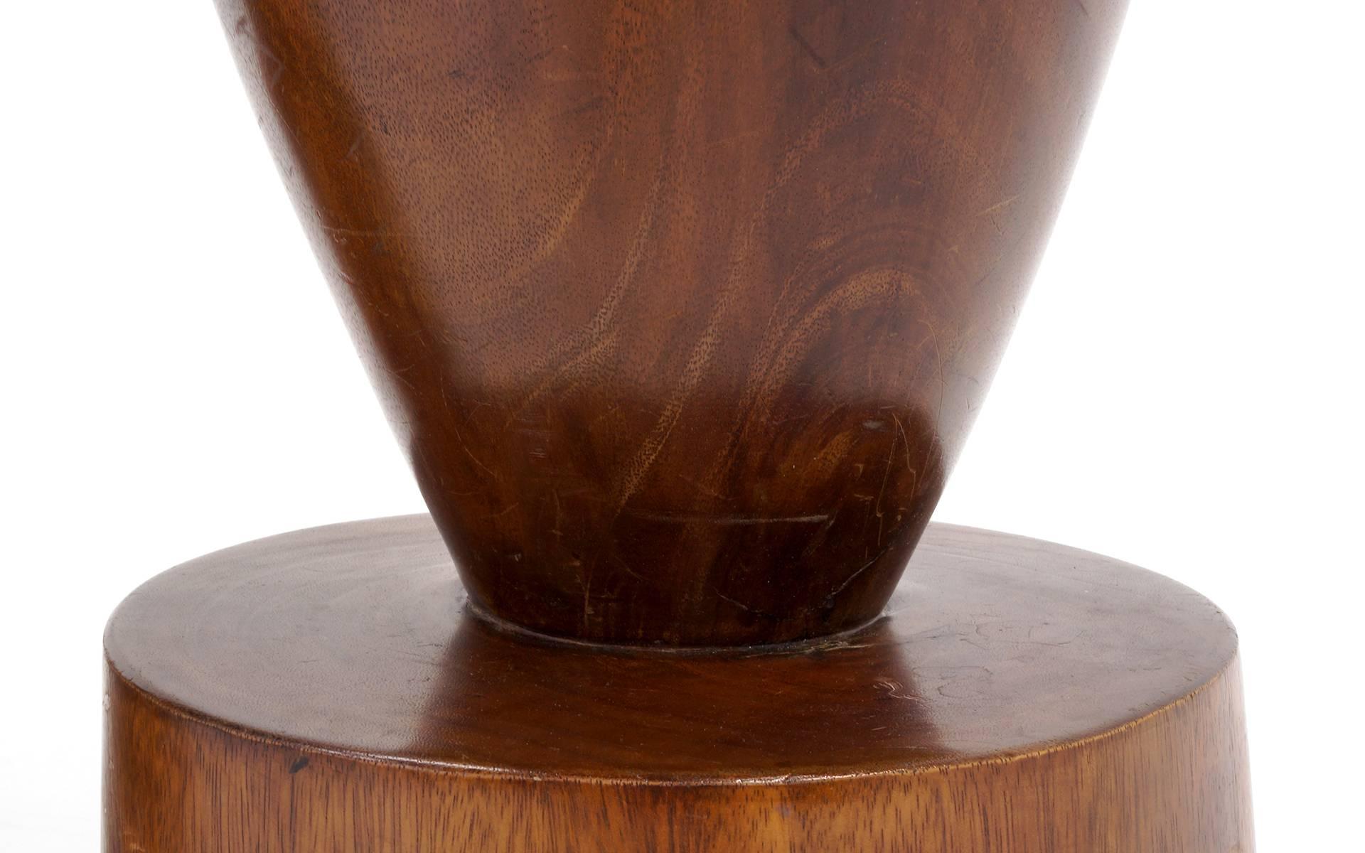 solid walnut bar stools