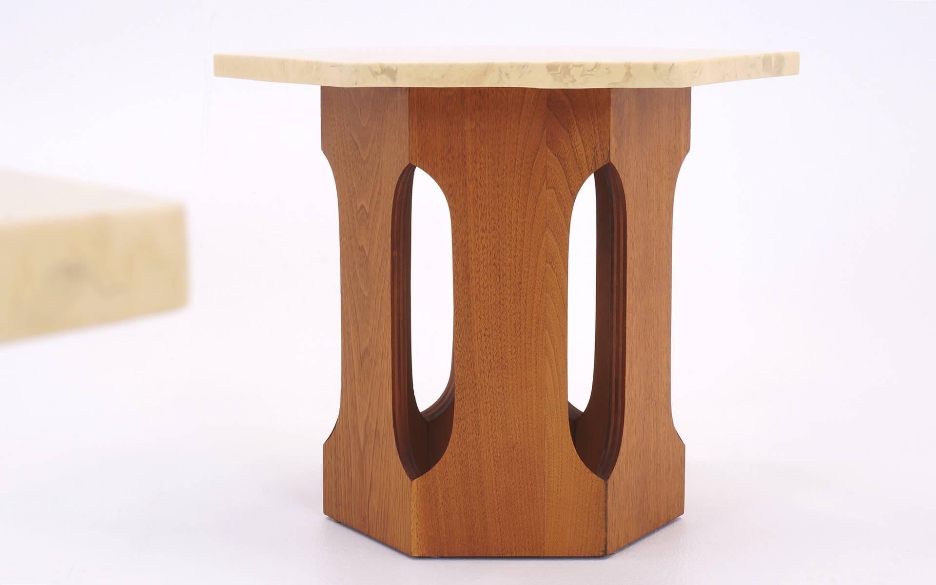 Mid-20th Century Pair of Harvey Probber Style Side Tables For Sale