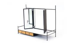 Tabletop / Portable Paul McCobb Vanity Mirror in Excellent Original Condition