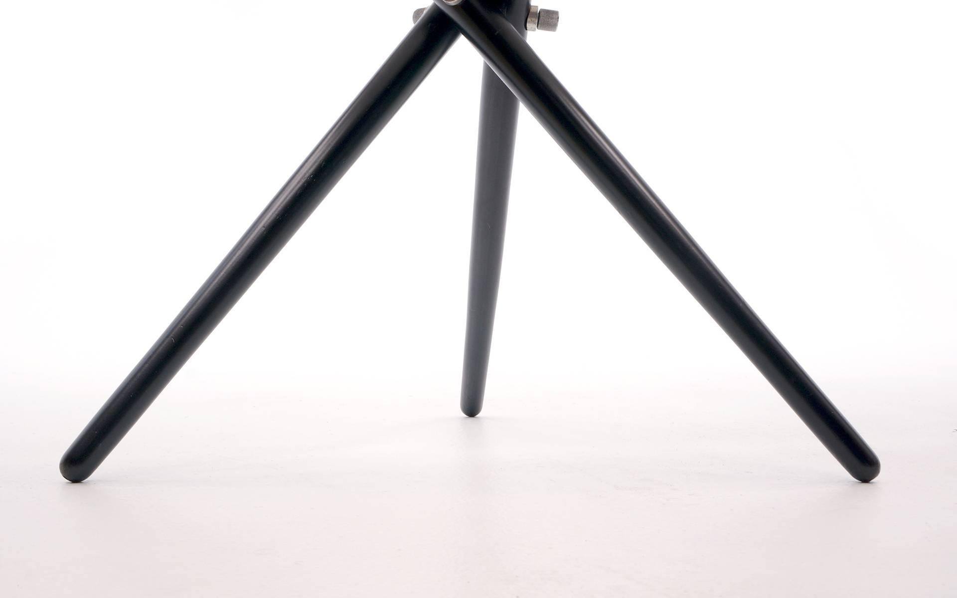 Chrome Hans Bellman Occasional Table with Tripod Base