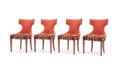Set of Eight Dining Chairs by Baker