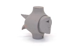 Irving Harper Sculpture, Ceramic and Paper Construction, One of a Kind