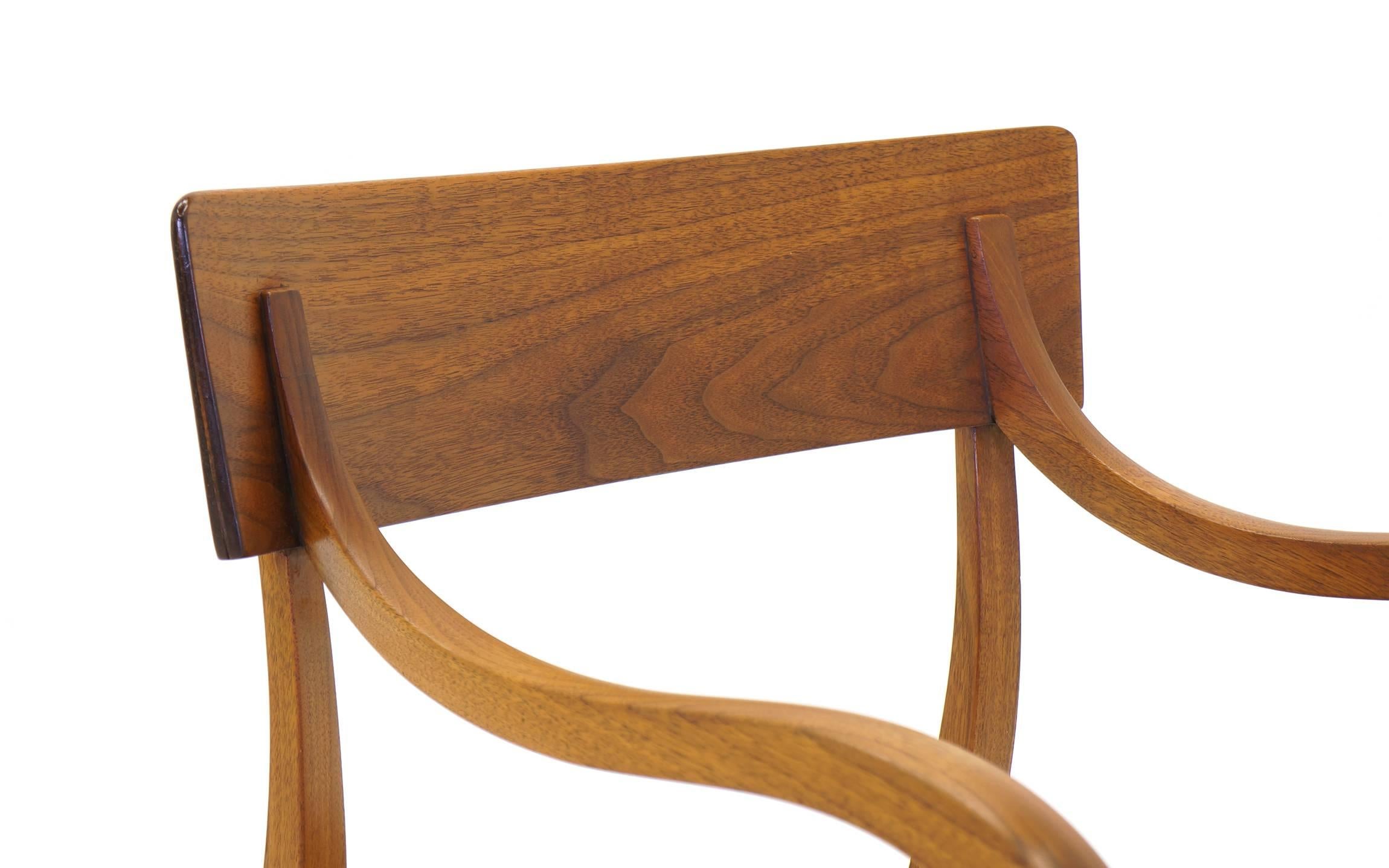 Komplett original Alexandria-Stuhl entworfen von Edward Wormley für Dunbar im Zustand „Hervorragend“ im Angebot in Kansas City, MO