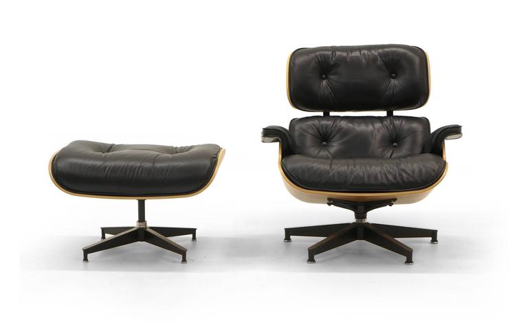 Eames 50th Anniversary Lounge Chair and Ottoman, Santos Palisander
