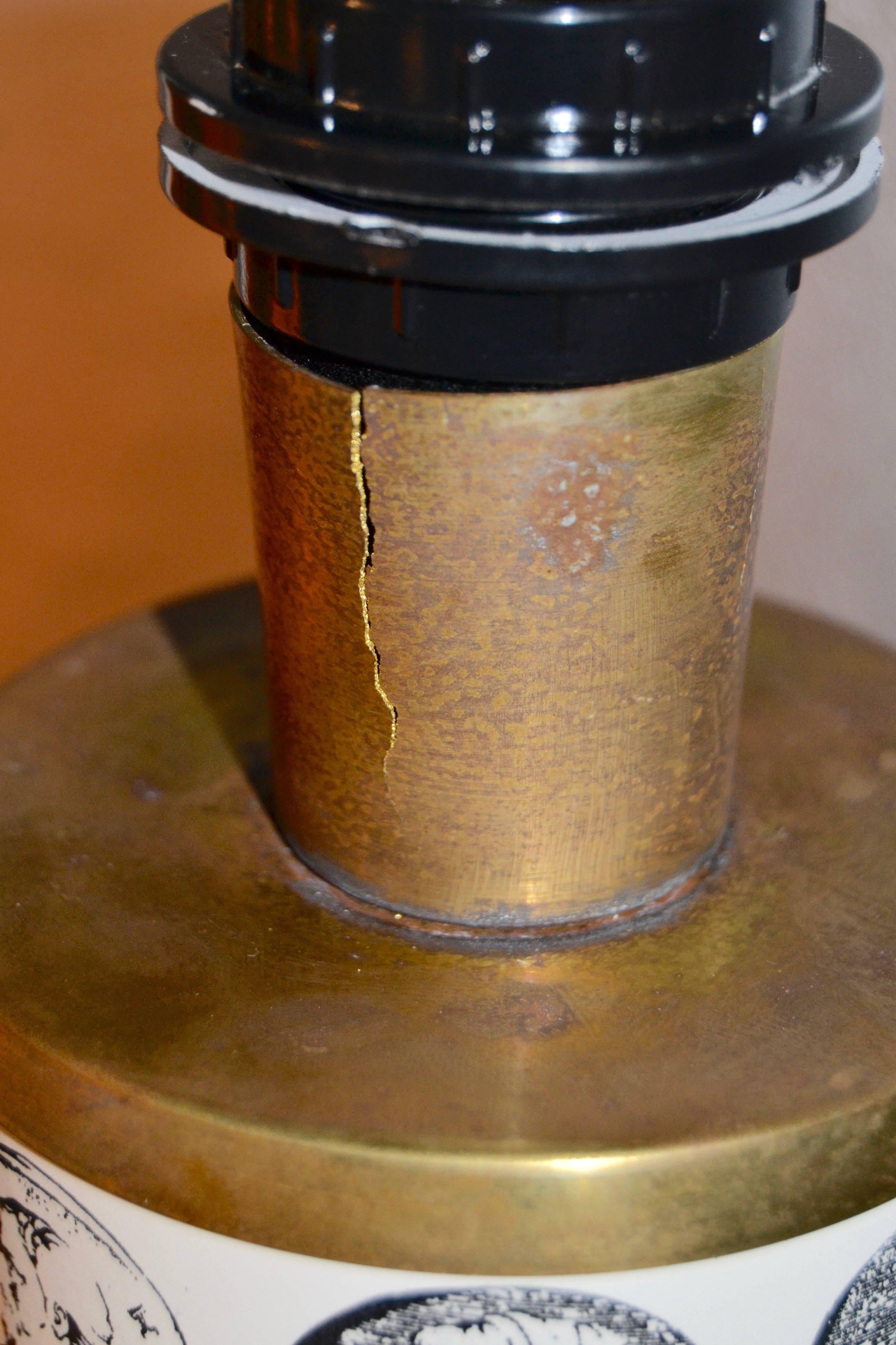 1960s Fornasetti Cameo Lamp 2