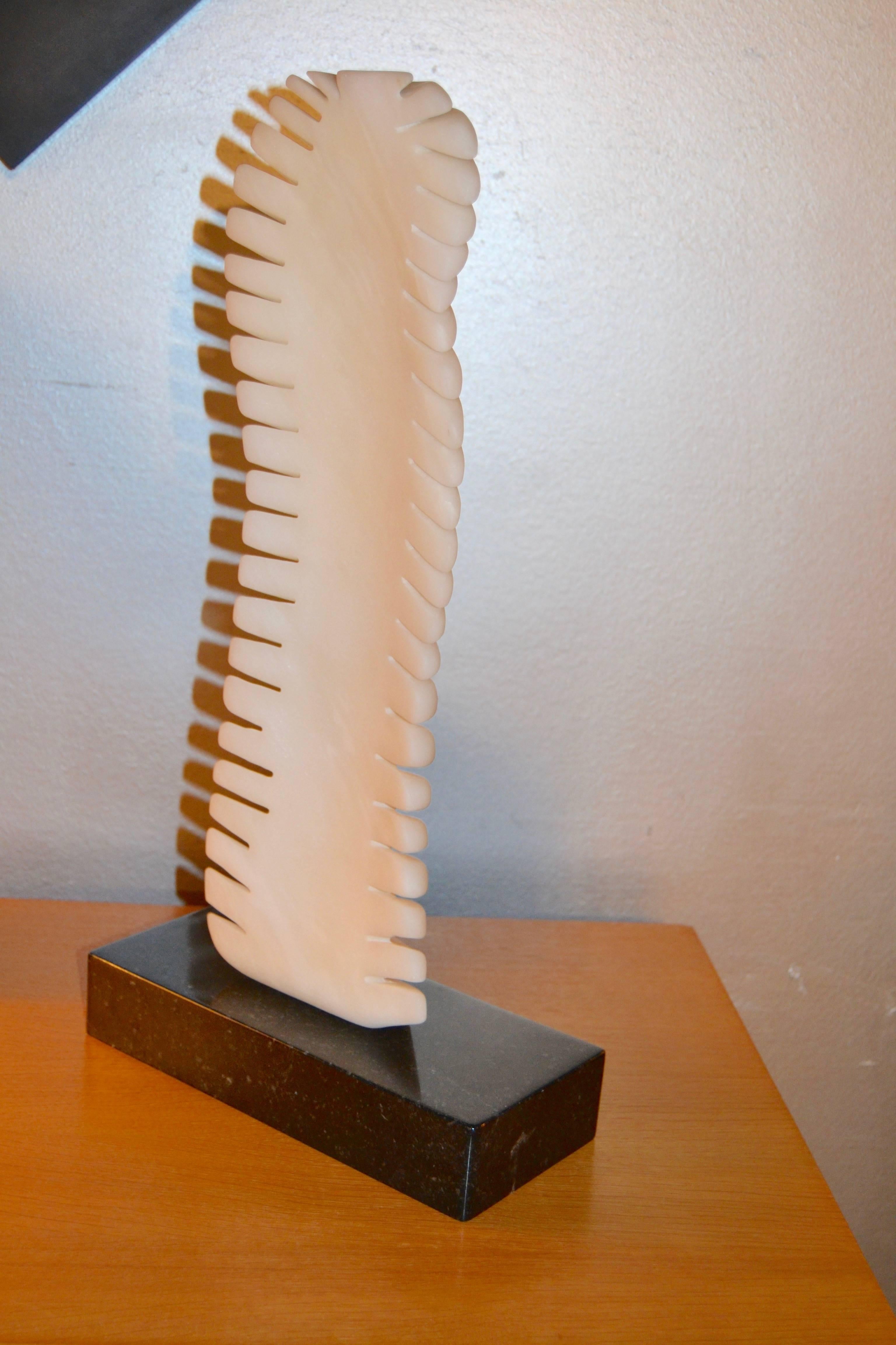 20th Century Abstract Extremoz Marble Sculpture