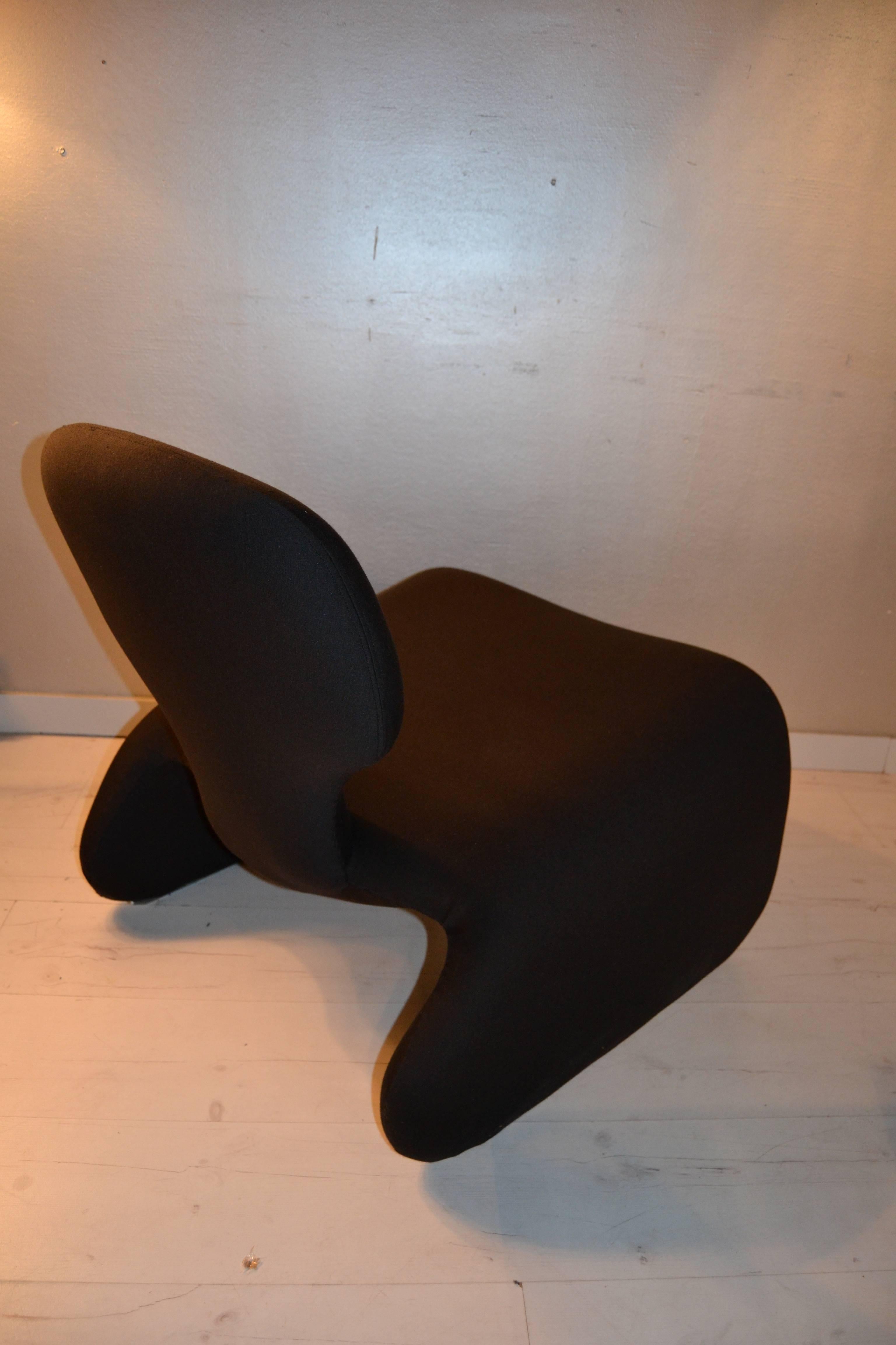 Par of Djinn Chairs by Olivier Mourgue In Excellent Condition In Saint-Ouen, FR