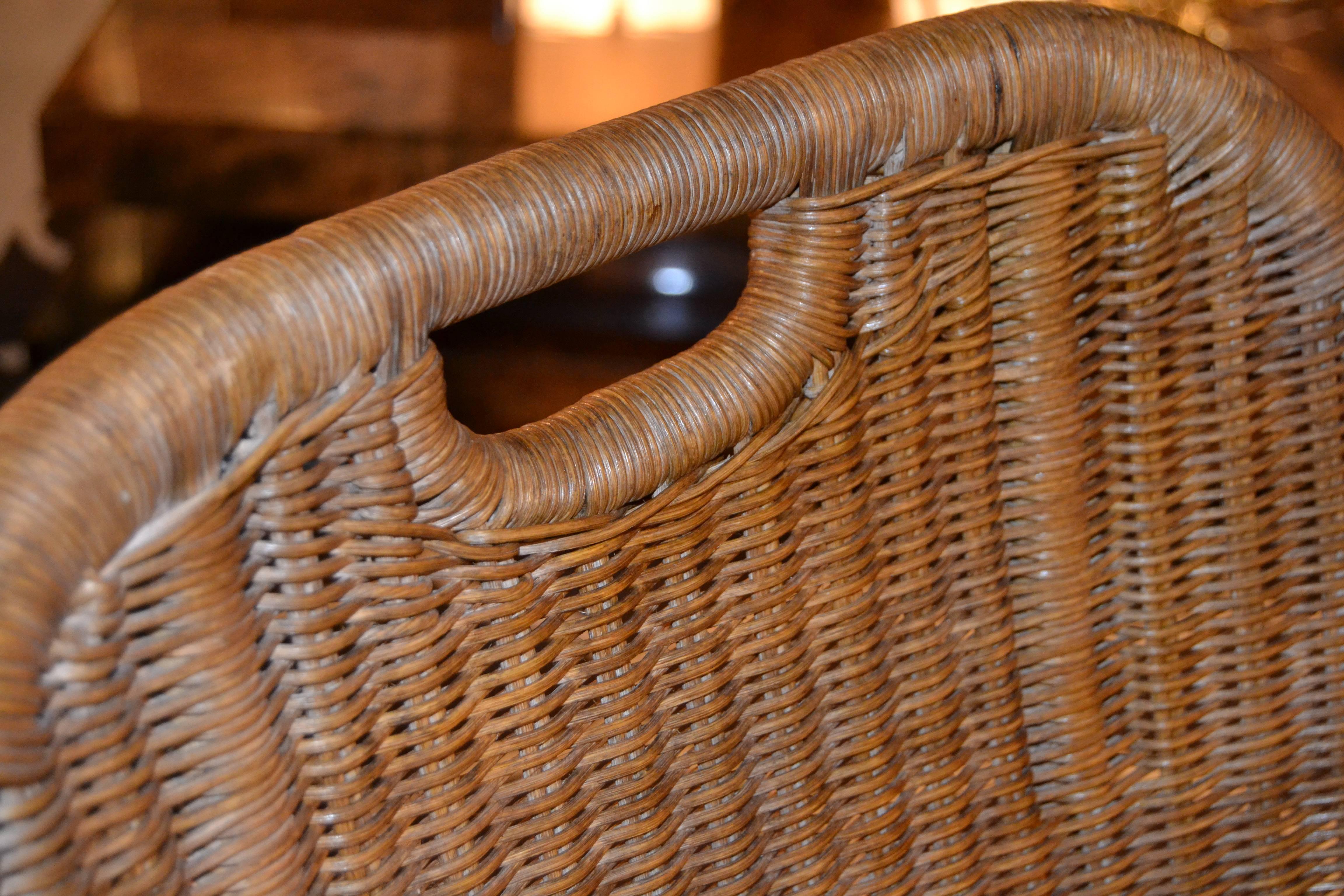 1960s Bamboo and Rattan Chair 1