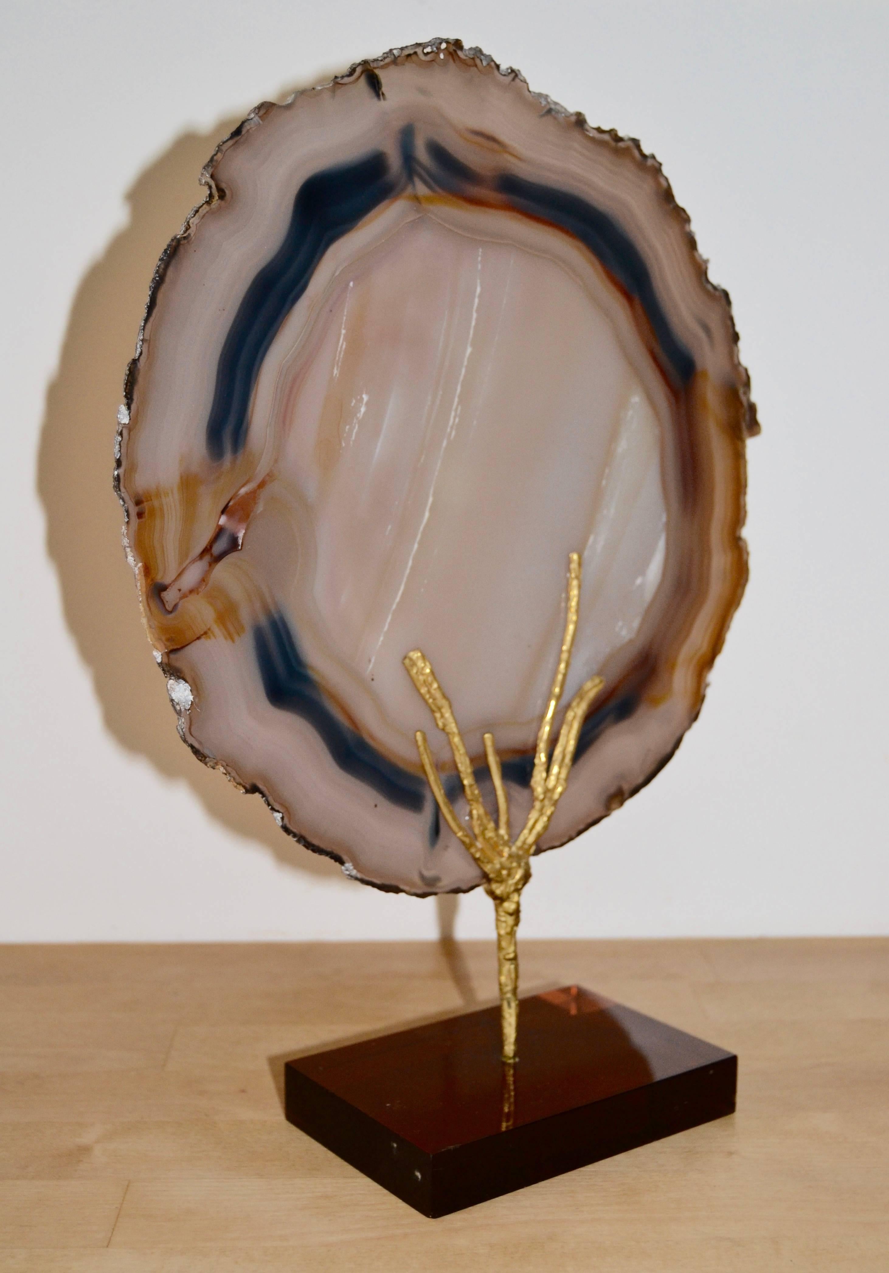 1970s Agate Slice For Sale 2