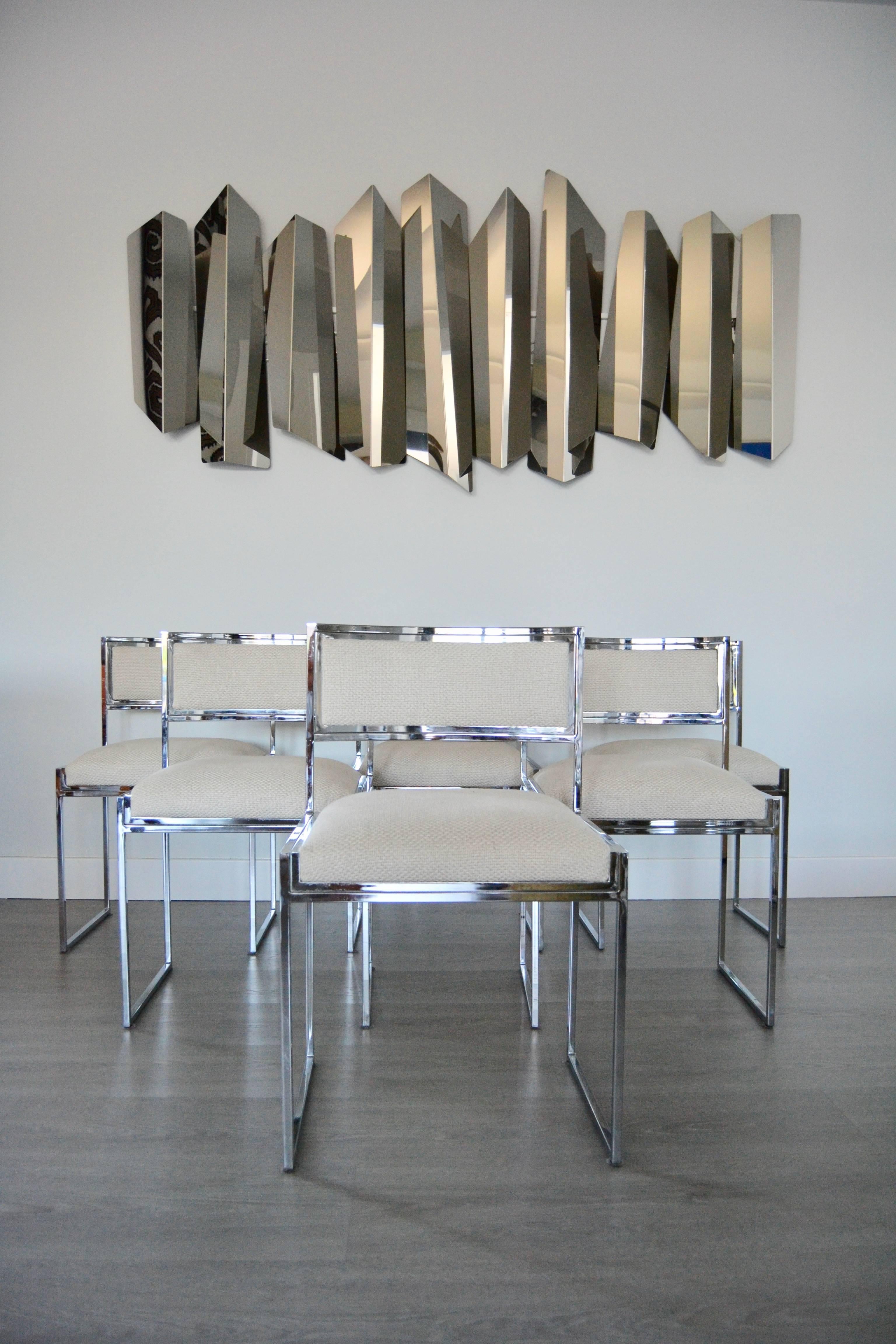 Late 20th Century Set of Six Chairs by Mario Sabot