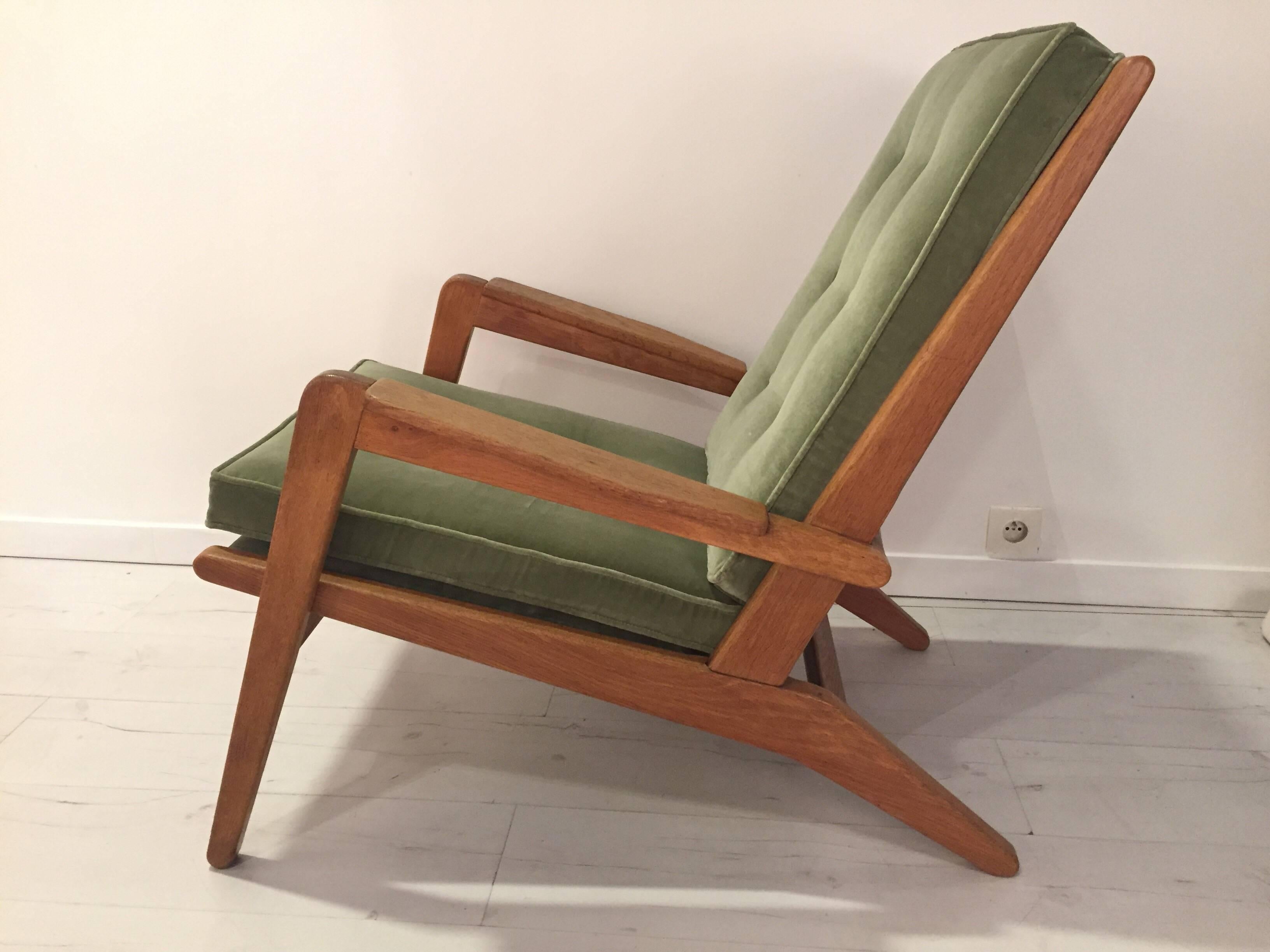 Pair of 1950s Armchairs by Pierre Guariche 1