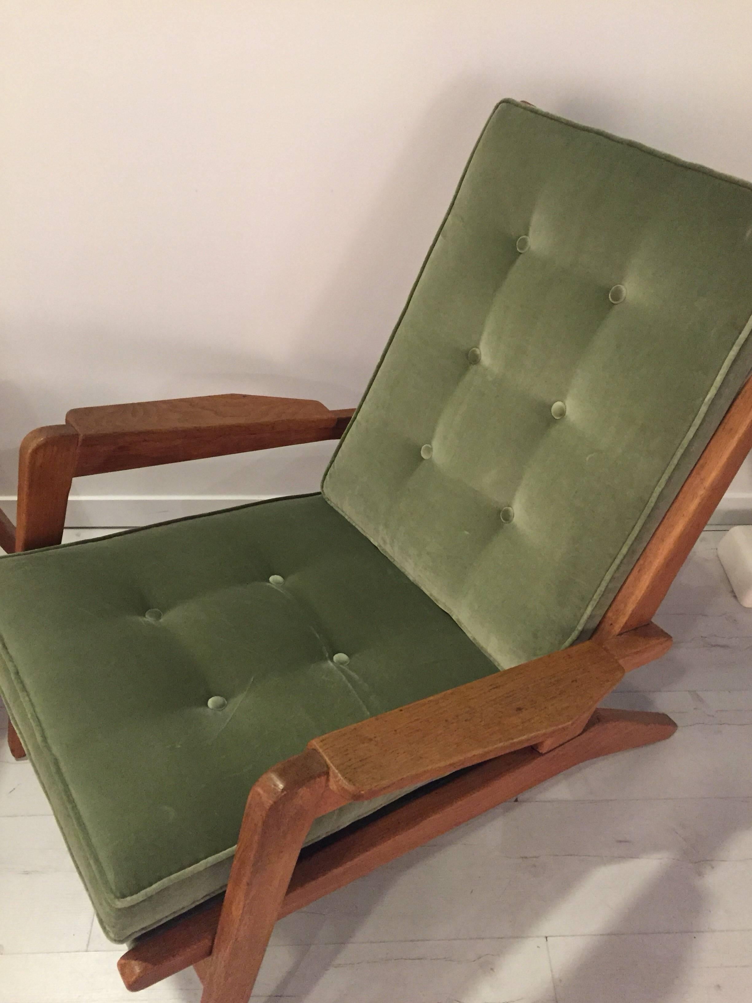 Pair of 1950s Armchairs by Pierre Guariche 3