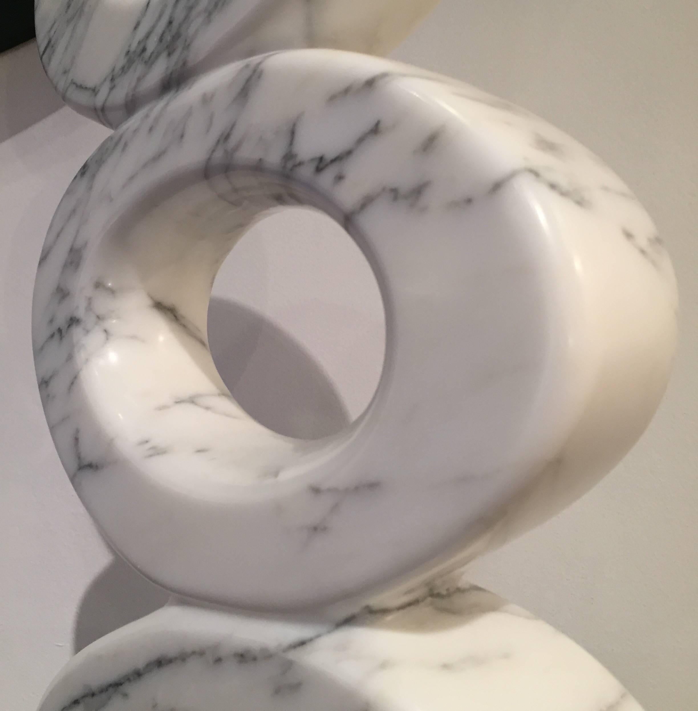 Late 20th Century Marble Sculpture by Jean Frederic Bourdier