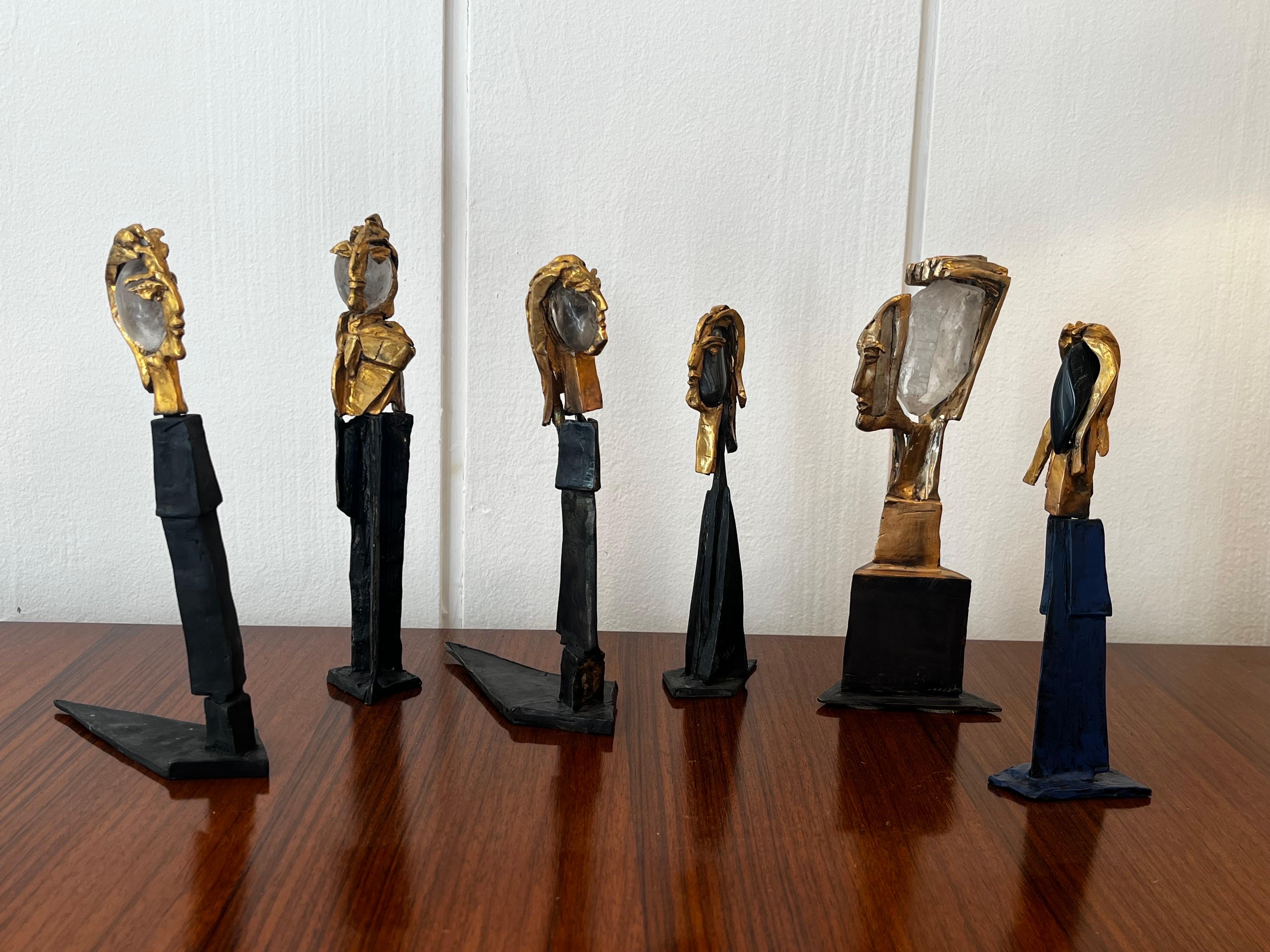 French Sculptures by Anna Stein For Sale