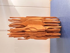 Escultura de madera de fresno de Lucien Bénière