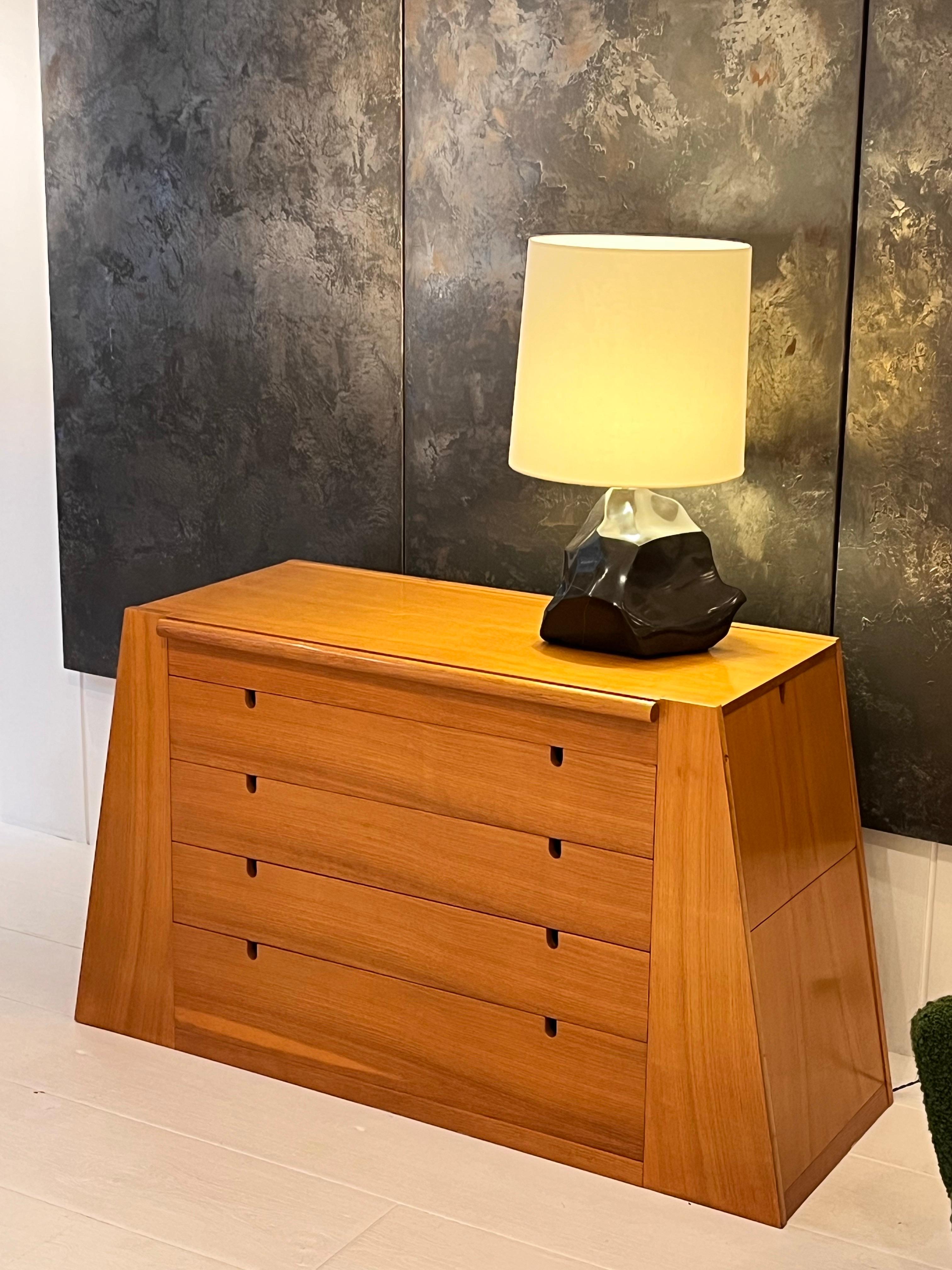 Jean-Frédéric Bourdier Table Lamp – Mem Martins Marble, France For Sale 5