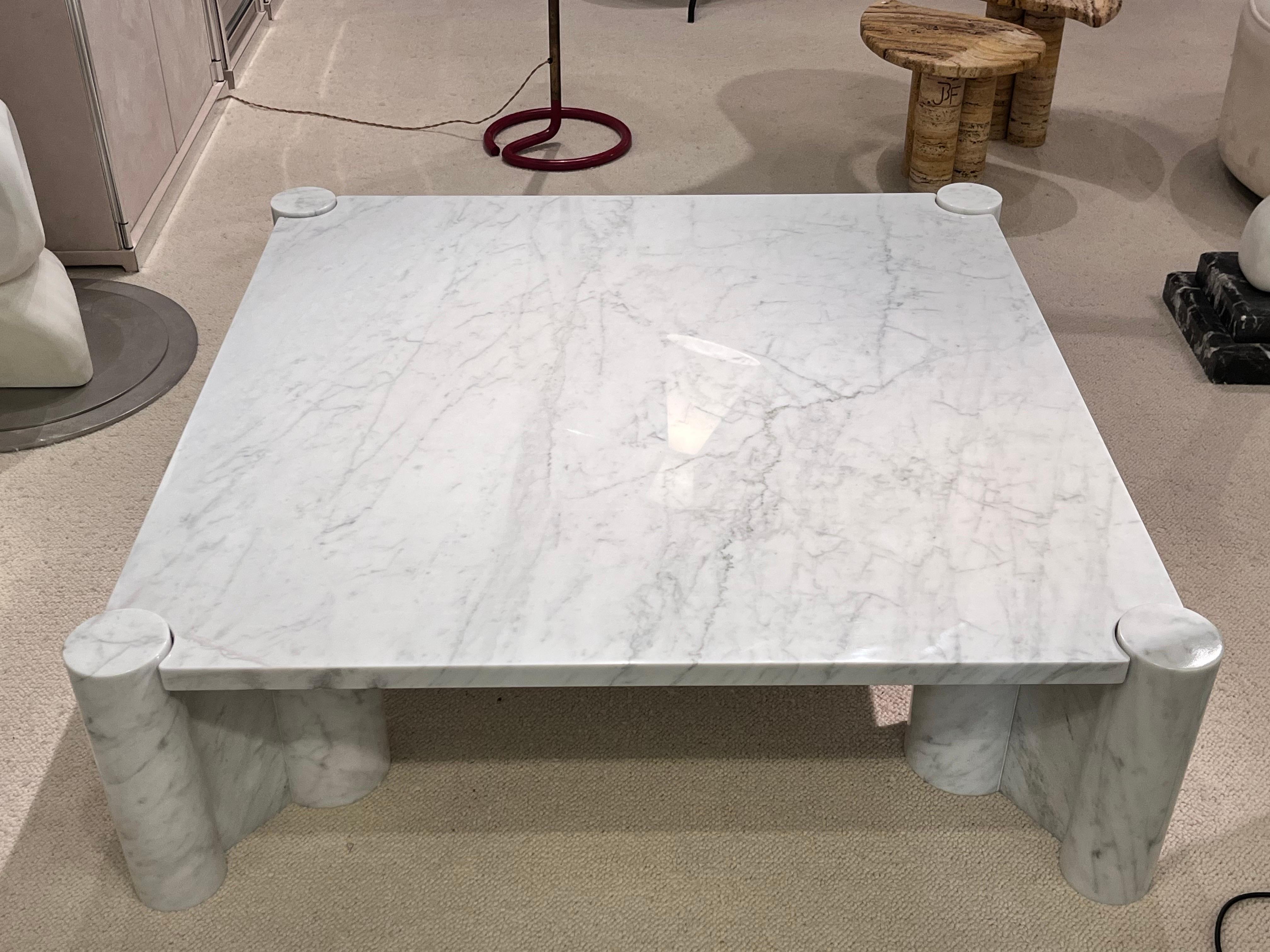 Marbre Table basse Jumbo par Gae Aulenti, Italie 1965 en vente