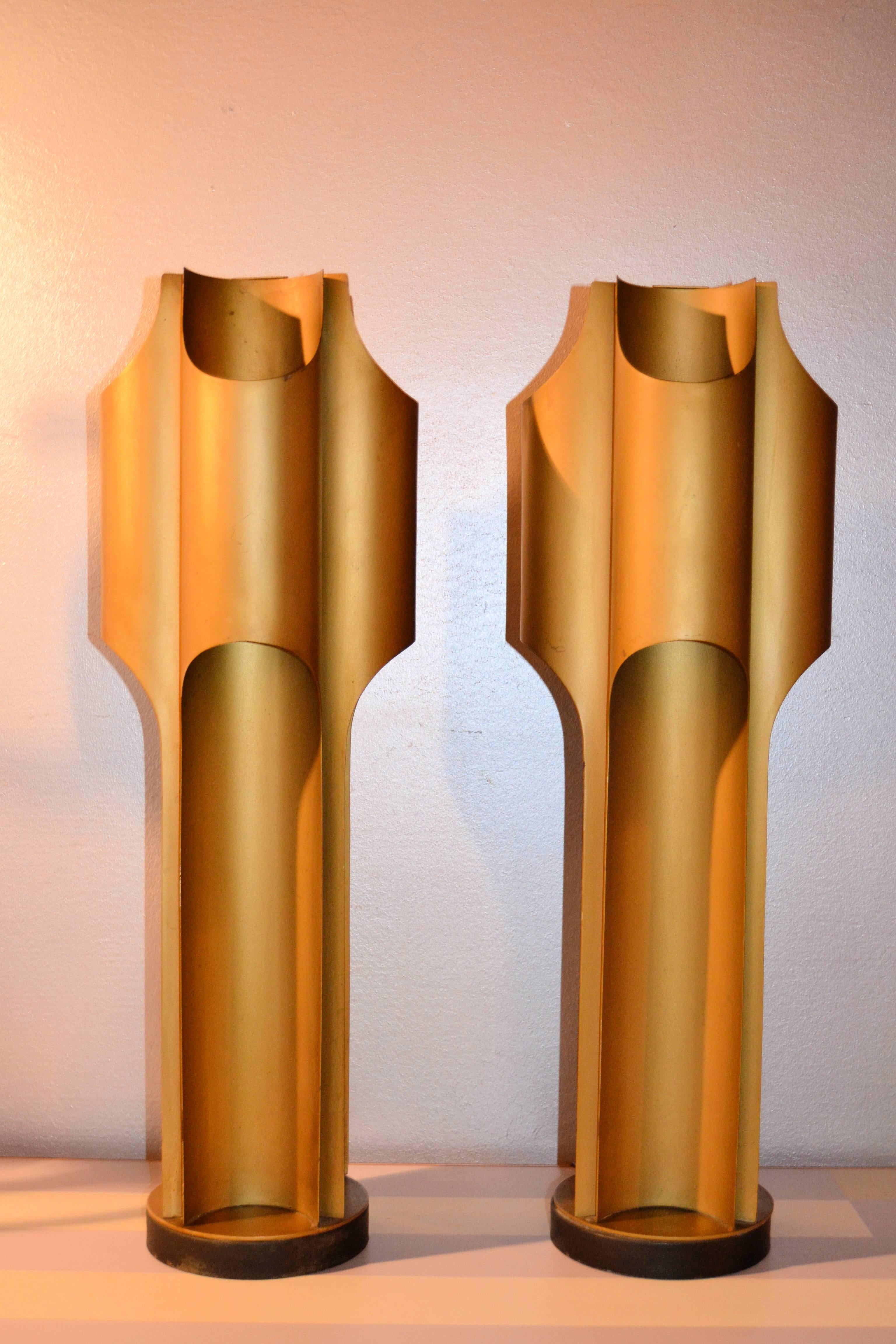 Mid-Century Modern 1970S Maison Charles Lamps