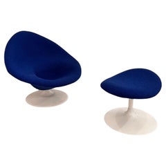 Pierre Paulin - Globe F422 Lounge Chair and Ottoman, circa 1960
