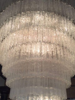 Spectacular Venini Chandelier by Toni Zuccheri