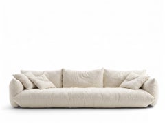 Luxury Italian Contemporary Fabric Large Sofa Mogg Alba by Studio Nove.3 - T61
