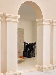 Meritalia Shadow Sculptural Armchair by Gaetano Pesce - Black