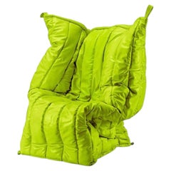 Meritalia Shadow Mini Sculptural Armchair for Kids by Gaetano Pesce - Green