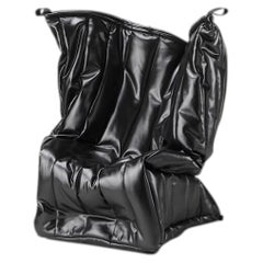 Meritalia Shadow Mini Sculptural Armchair for Kids by Gaetano Pesce - Black