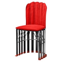 Meritalia "La Pagnottina" Accent & Dining Chair by Gaetano Pesce - Red
