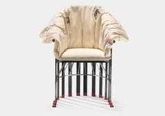 Gaetano Pesce for Meritalia "La Pagnotta" Dining Chair with armrests - Printed