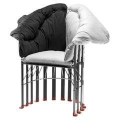 Gaetano Pesce for Meritalia "La Pagnotta" Dining Chair with armrests Bicolor